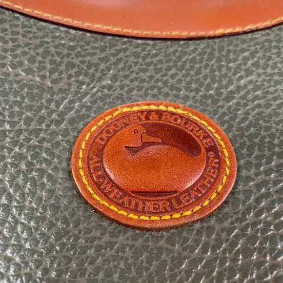 Vintage Dooney & Bourke All-Weather Leather Crossbody Bag - Picture 2 of 8